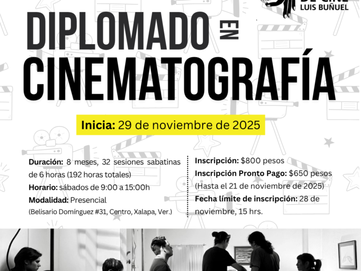 Diplomado en Cinematografía 2025 – 2026