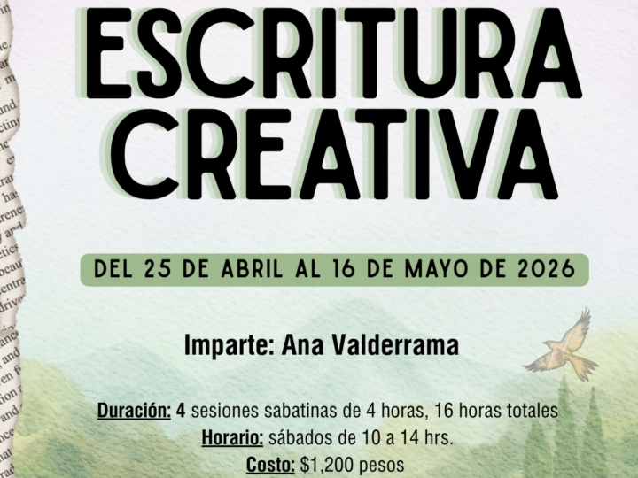 Taller de escritura creativa