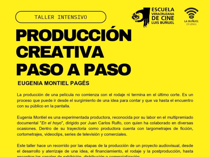 Taller Intensivo: Producción creativa paso a paso | LA BUÑUEL ONLINE