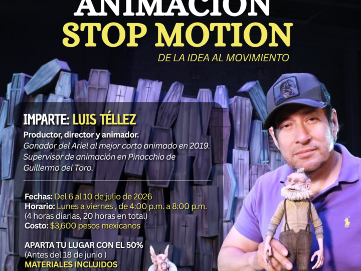 TALLER DE INTRODUCCIÓN A LA ANIMACIÓN STOP MOTION | DE LA IDEA AL MOVIMIENTO