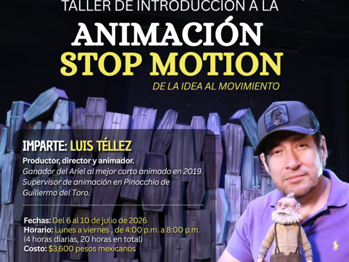 TALLER DE INTRODUCCIÓN A LA ANIMACIÓN STOP MOTION | DE LA IDEA AL MOVIMIENTO
